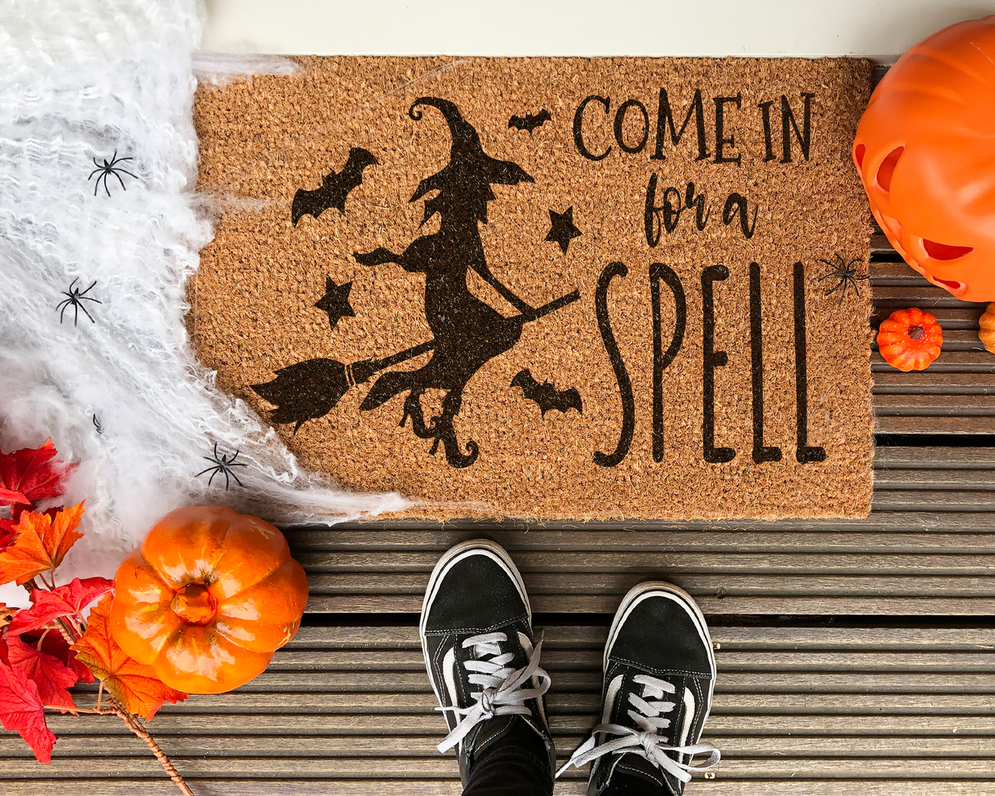 Halloween Coir Door Mat - Come In For A Spell