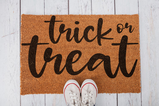 Halloween Coir Door Mat - Trick Or Treat