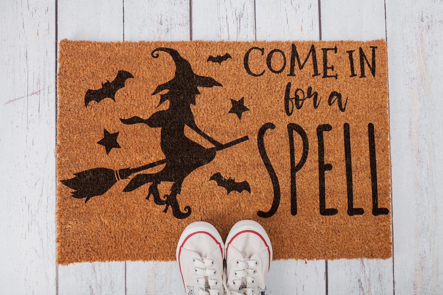 Halloween Coir Door Mat - Come In For A Spell