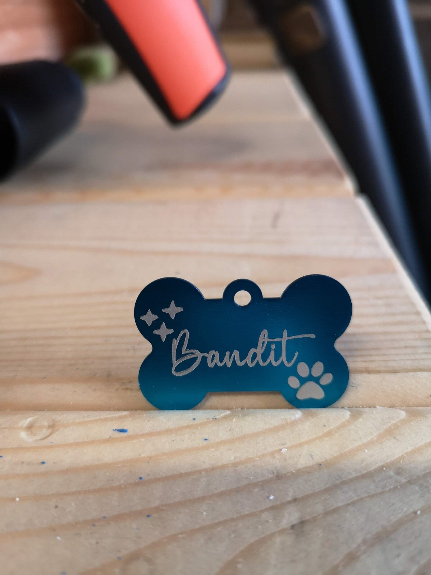 Customised Dog collar tag - personalised dog tag with your best friends name and your contact details - perfect gift for pet lovers