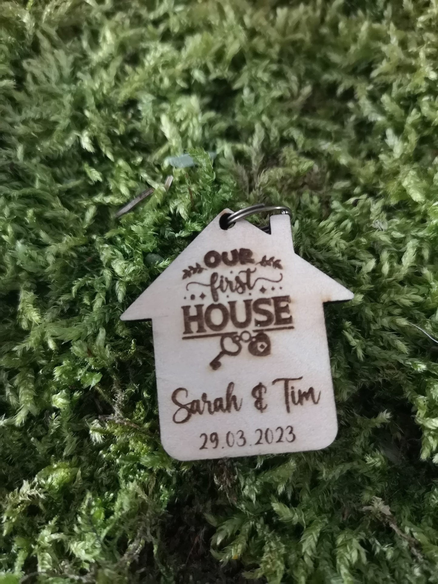 First House Keyring/First Home Keychain