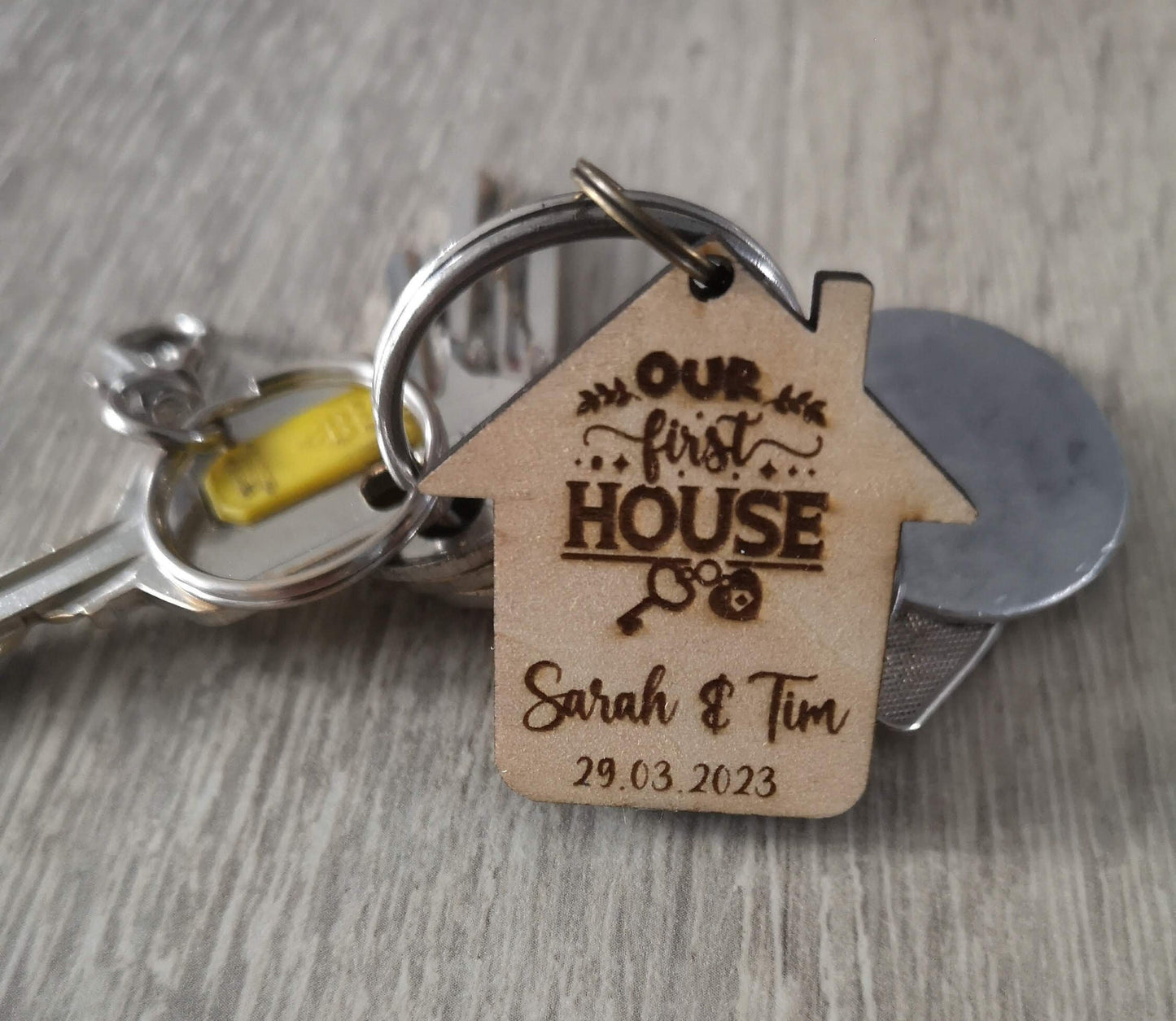 First House Keyring/First Home Keychain