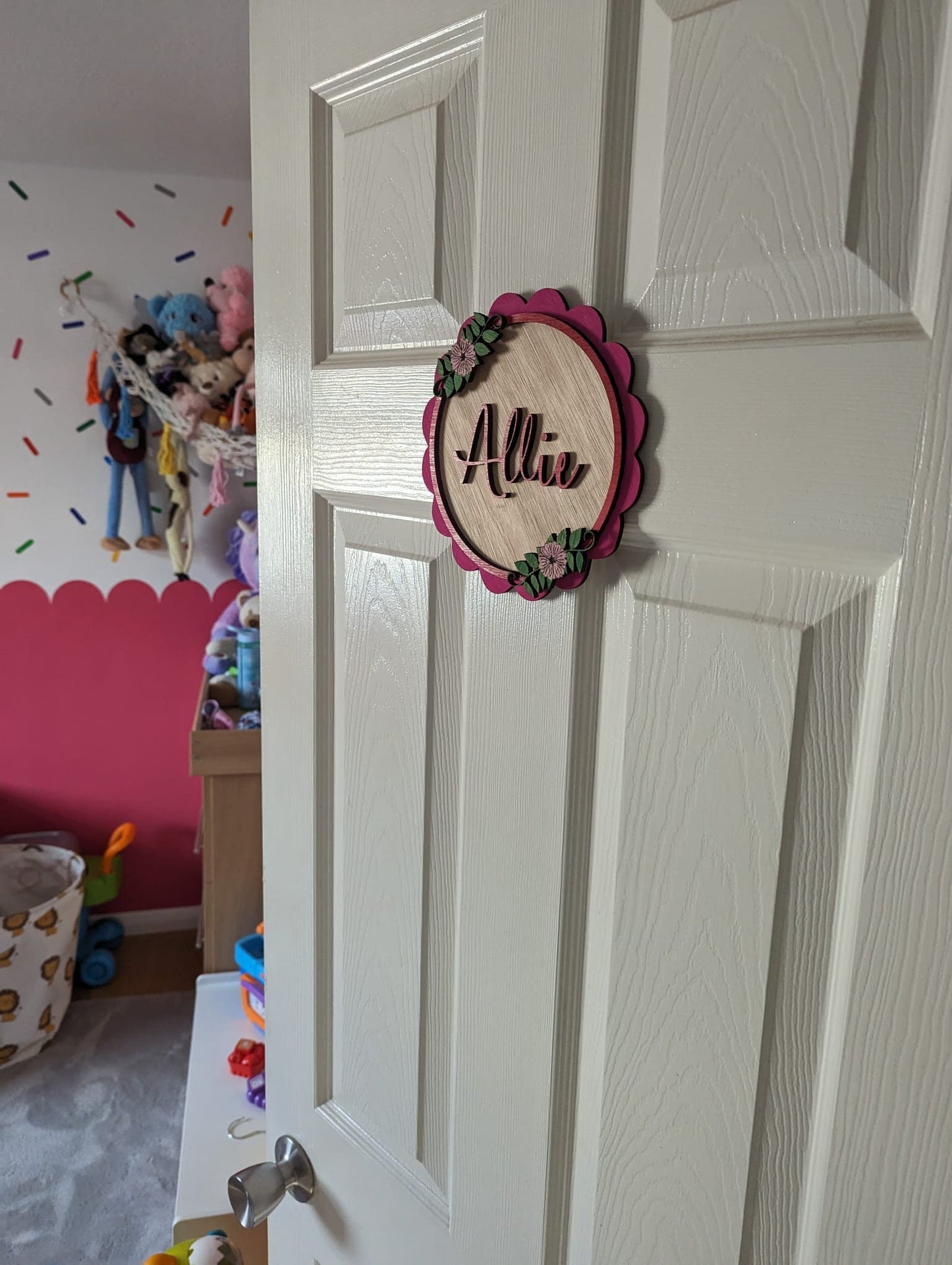 Personalised Bedroom Door Sign