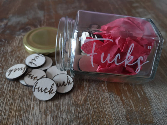 Jar of fucks - fucks to give